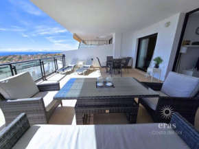 Beautiful view to the sea Large Terrace and Swimming Pool A101